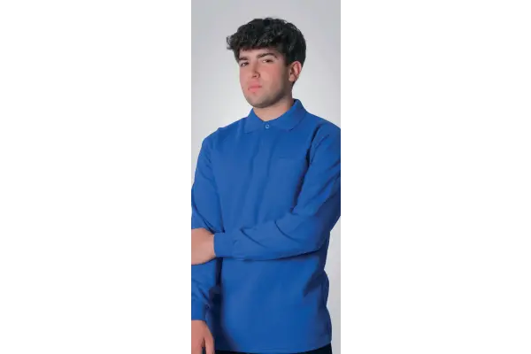 Polo Yaka Sweatshirt