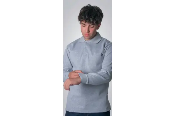 Polo Yaka Sweatshirt