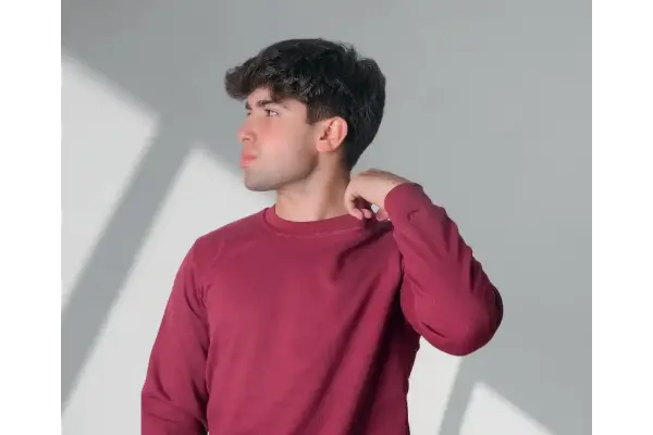 Sıfır Yaka Sweatshirt